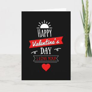 Love Valentijnsdag Heart Couples Funny Gift Idea Kaart