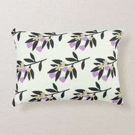 Love Valentijnsdag Hearts Branch Flowers Pattern Accent Kussen