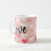 Love Valentijnsdag Koffiemok (Voorkant links)