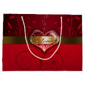 Love Valentijnsdag Large Cadeautasje (Achterkant)