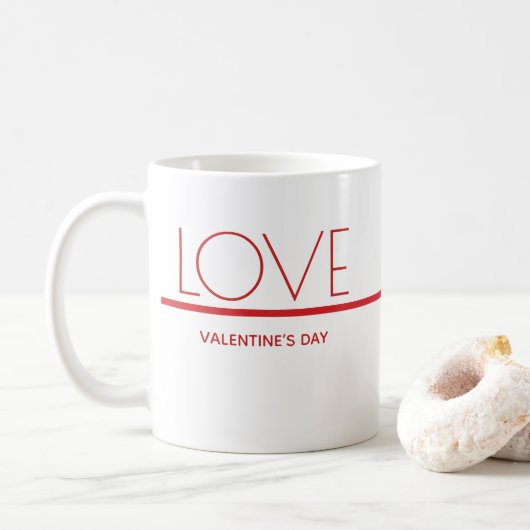 Love Valentijnsdag | Mok (Met donut)
