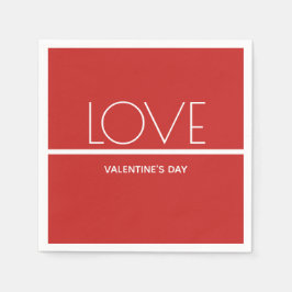 Love Valentijnsdag | Papieren Servetten