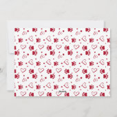 Love Valentijnsdag Pet Dog Foto Feestdagenkaart (Achterkant)