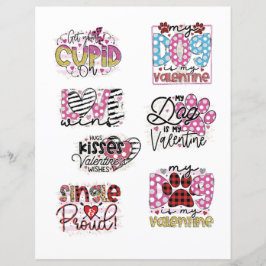 Love Valentijnsdag Romantic Scrapbook Elements