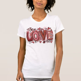 Love Valentijnsdag T-Shirt