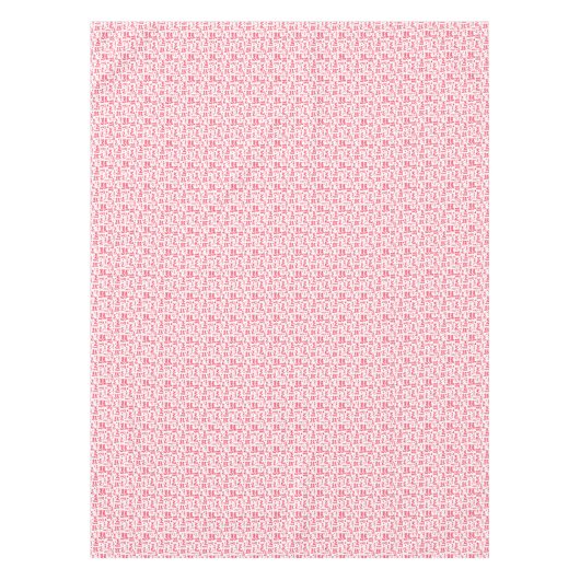 Love Valentijnsdag Tafelkleed (Voorkant)