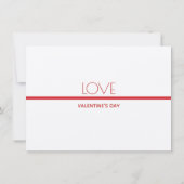 Love Valentijnsdag | Uitnodiging (Achterkant)