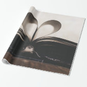 Love Valentijnsdag Wrapping Paper Cadeaupapier (Uitgerold)