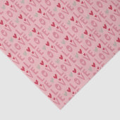 Love Valentine Day Hearts Tissuepapier (Detail)