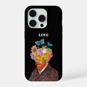 LOVE Van Gogh portret telefoonhoesje iPhone 15 Pro Case
