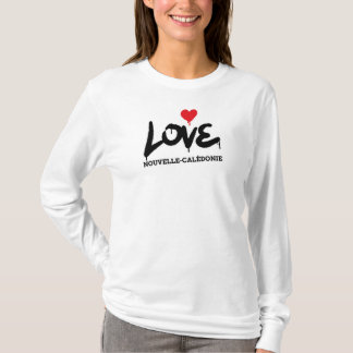 Love van Nieuw-Caledonië T-shirt