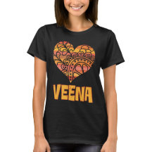 Love Veena Oranje Mandala Hart Indische Muziek