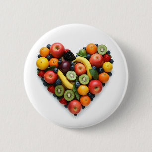Love Vegan Ronde Button 5,7 Cm