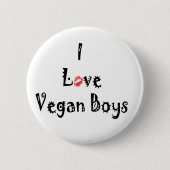 Love Vegans Button (Voorkant)