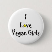 Love Vegans Button (Voorkant)