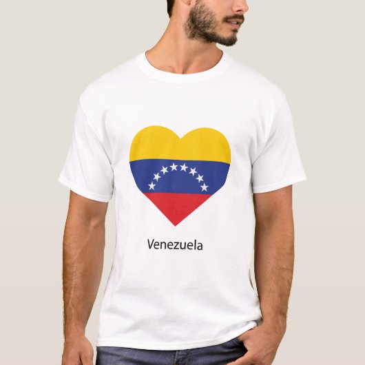 Love Venezuela T-shirt (Voorkant)