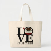 LOVE Ventura California Grote Tote Bag (Voorkant)