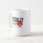 Love Verified Heart Checkmar Koffiemok (Voorkant links)