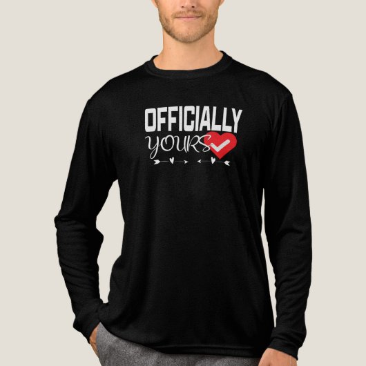 Love Verified Heart Checkmark  Tri-Blend Shirt (Voorkant volledig)