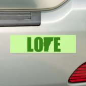Love Vermont Bumpersticker (Op auto)