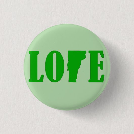 Love Vermont Button (Voorkant)