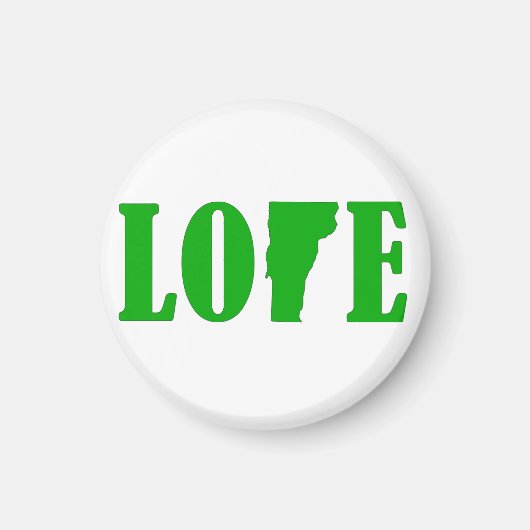 Love Vermont Magnet (Voorkant)