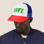Love Vermont Trucker Hat Pet (In situ)