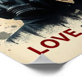 LOVE & VERZET Modern Graphic 2 Poster (Hoek)
