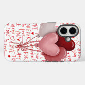 Love Vibes Hoesje Apple iPhone 16 (Achterkant (horizontaal))