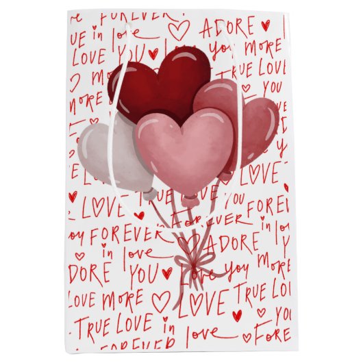 Love Vibes Medium Gift Bag Medium Cadeauzakje (Voorkant)