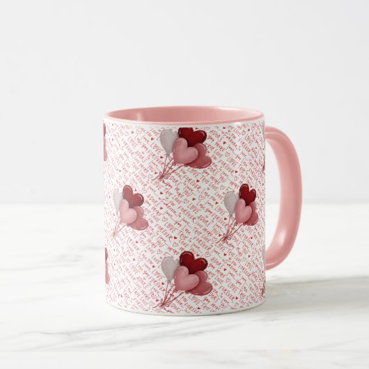 Love Vibes Mug Mok (Voorkant rechts)