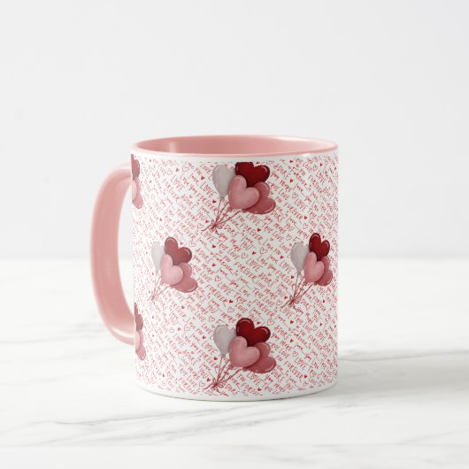 Love Vibes Mug Mok (Voorkant links)