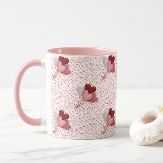 Love Vibes Mug Mok (Met donut)