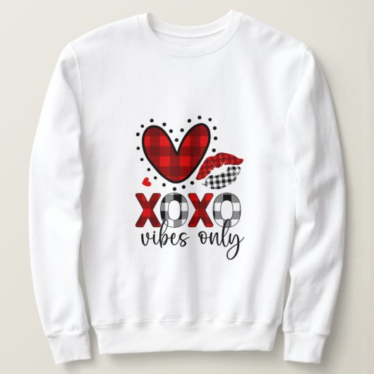 Love Vibes only Sweatshirt (Design voorkant)