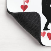 Love Vibes Personalized Mousepad Muismat (Hoek)