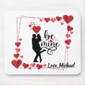 Love Vibes Personalized Mousepad Muismat (Voorkant)