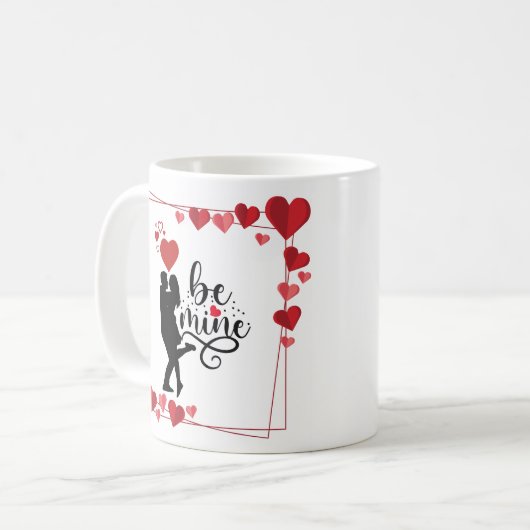 Love Vibes Personalized Mug Koffiemok (Voorkant links)