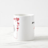 Love Vibes Personalized Mug Koffiemok (Center)