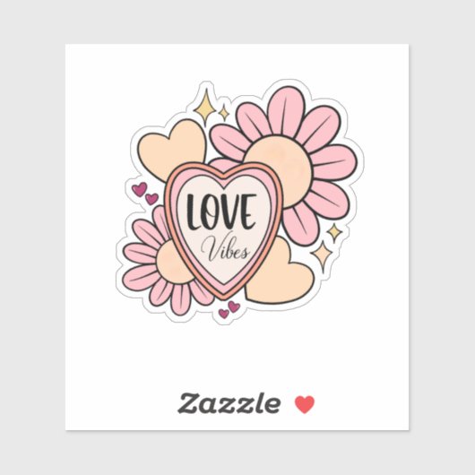 Love Vibes Sticker (Vel)