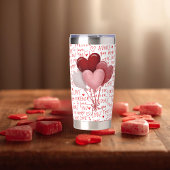 Love Vibes Water Bottle Geïsoleerde Drinkbeker