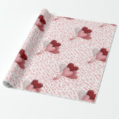 Love Vibes Wrapping Paper Cadeaupapier (Uitgerold)