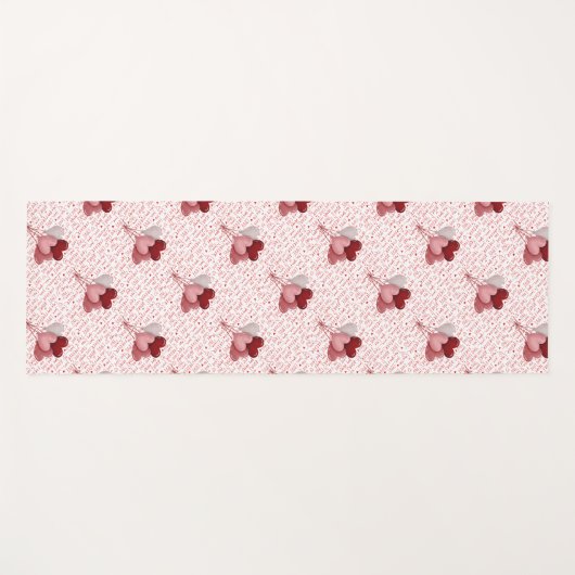 Love Vibes Yoga Mat (Voorkant (horizontaal))