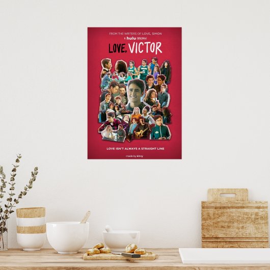Love Victor Collage Poster (Keuken)