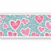 Love Vinyl Sticker (Voorkant)