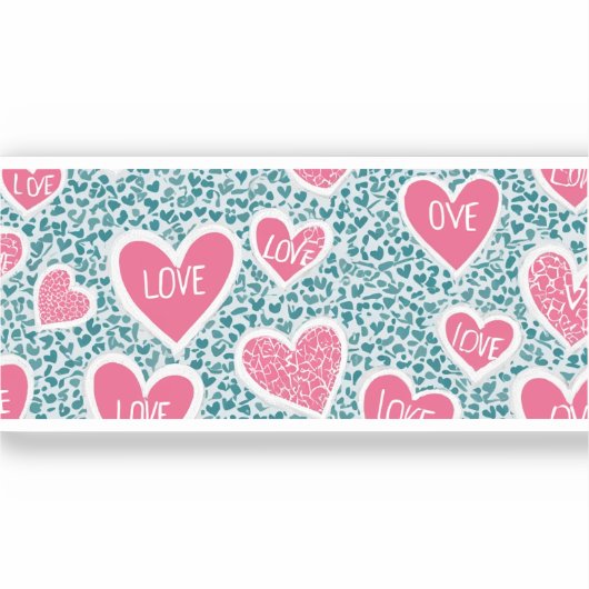 Love Vinyl Sticker (Voorkant)