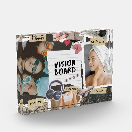 Love Vision Board Horizontale Block Photoblock Fotoblokken (Links)