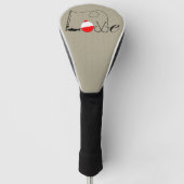 Love Viste Golfheadcover (Voorkant)