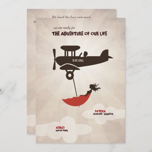 LOVE VLICHTE Weddenschap Kaart (Voorkant / Achterkant)