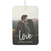 LOVE Voeg je eigen foto toe Luchtverfrisser (Voorkant)