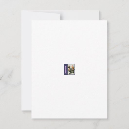  LOVE VOGELS, KLASSIEK ONTWERP VAN LOVEBIRD NOTITIEKAARTJE (Achterkant)